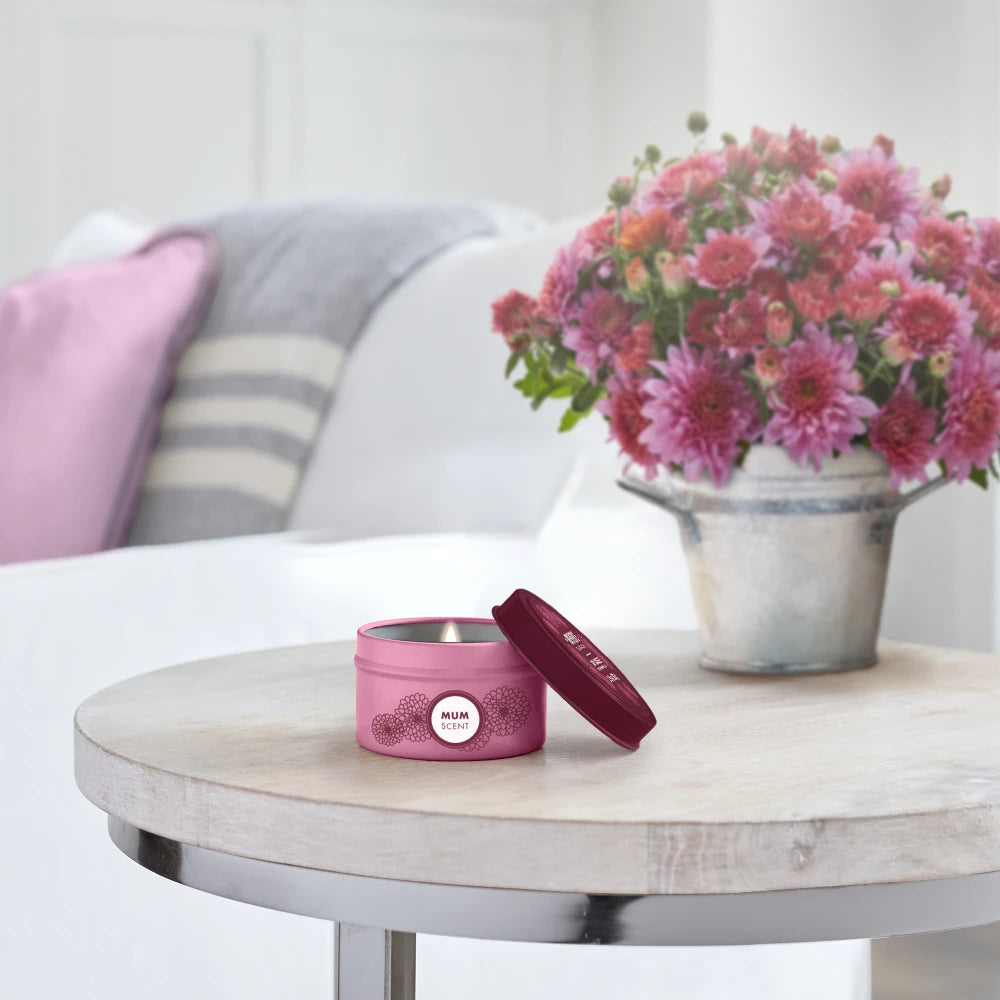 Mrs. Meyer's Mum Garden-Scented Tin Candle