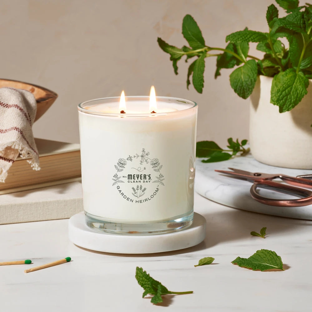 Mrs. Meyer's Wild Mint Heirloom Garden-Scented Candle