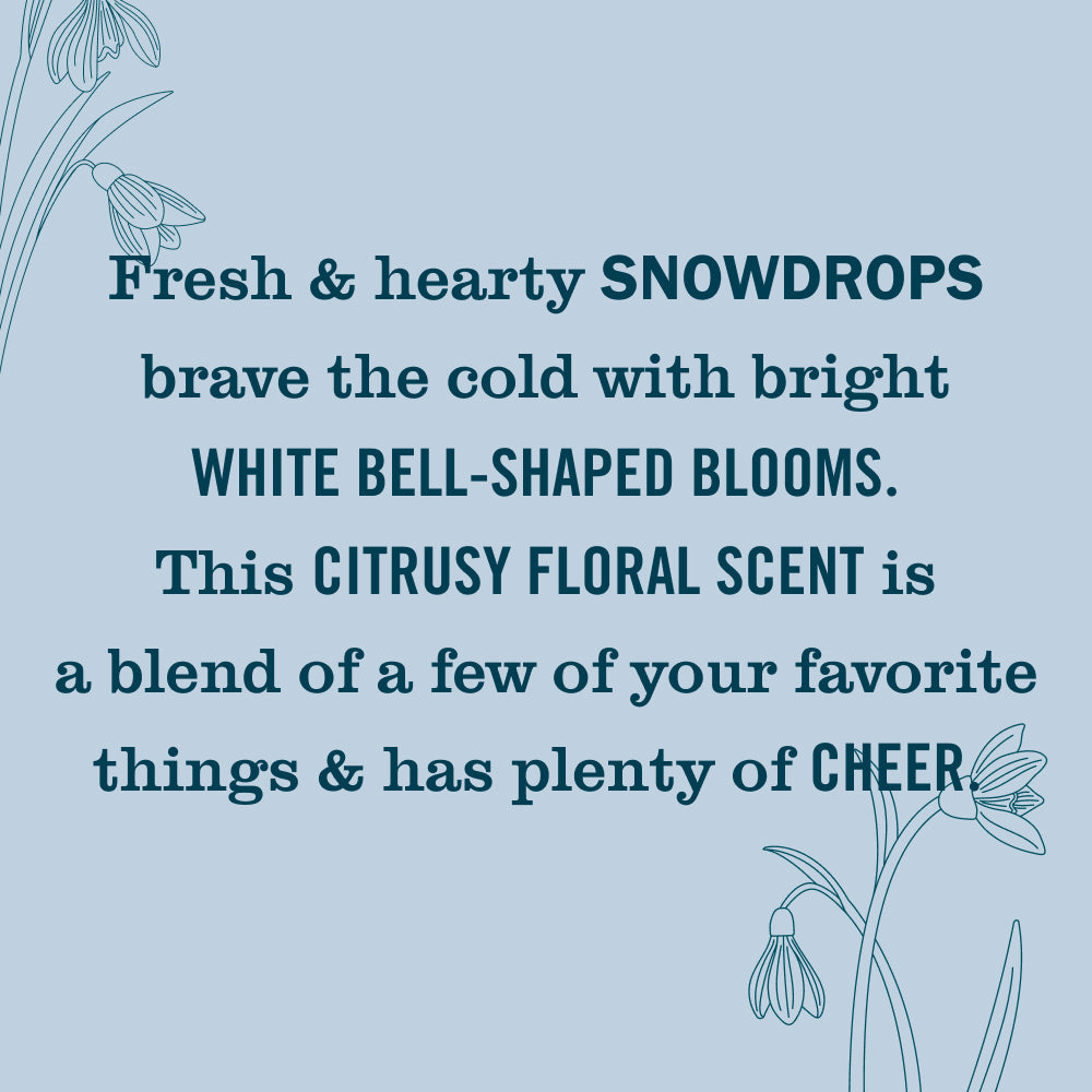 Mrs. Meyer's Snowdrop Plug-In Oil Warmer with Scented Refill