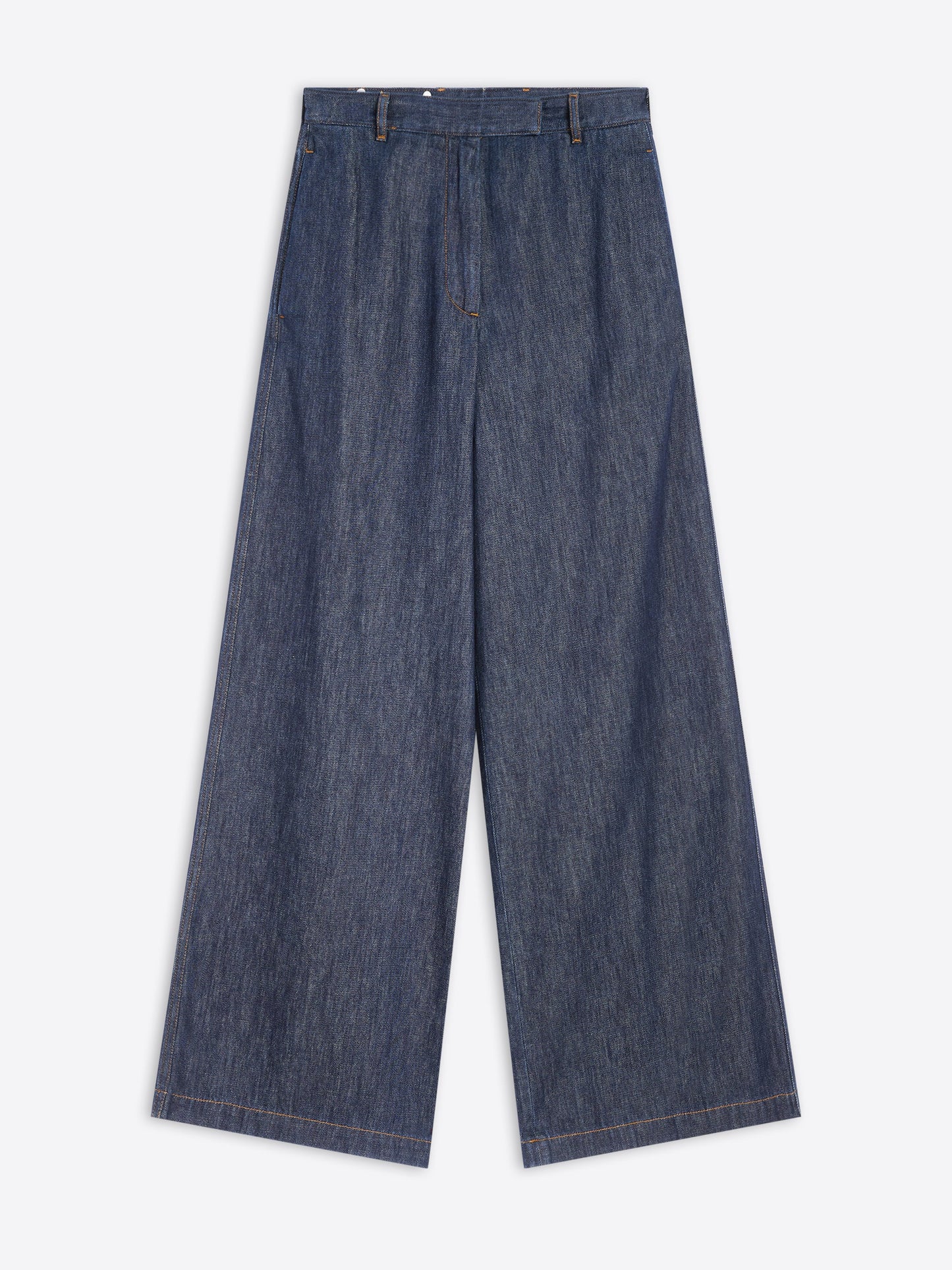 Wide Leg Denim Pants