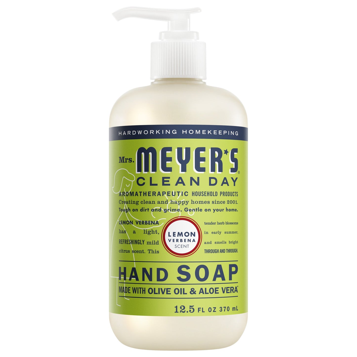 Mrs. Meyer's Lemon Verbena Garden-Scented Liquid Hand Soap