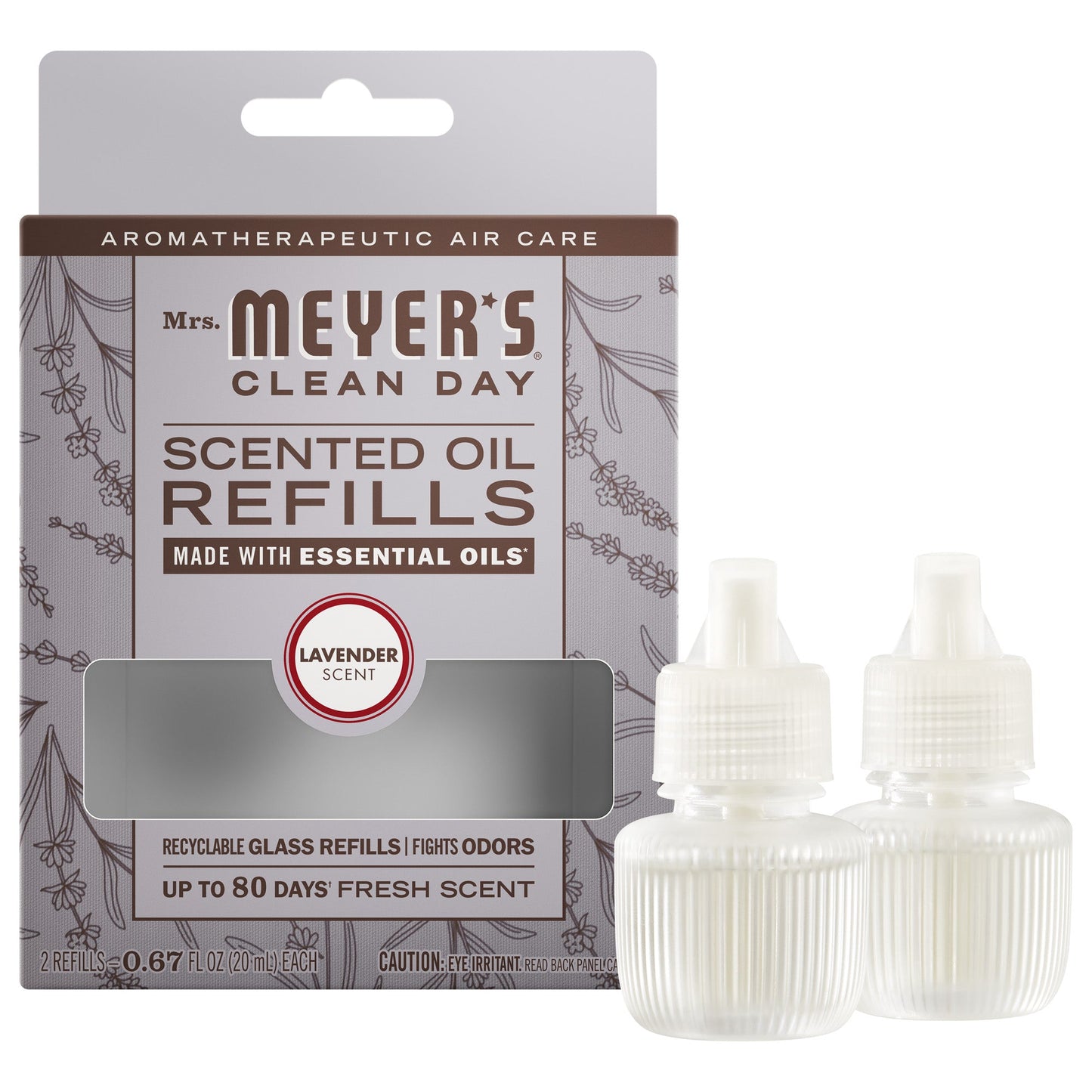 Mrs. Meyer's Lavender 2-Pack Plug-In Scented Oil Refills