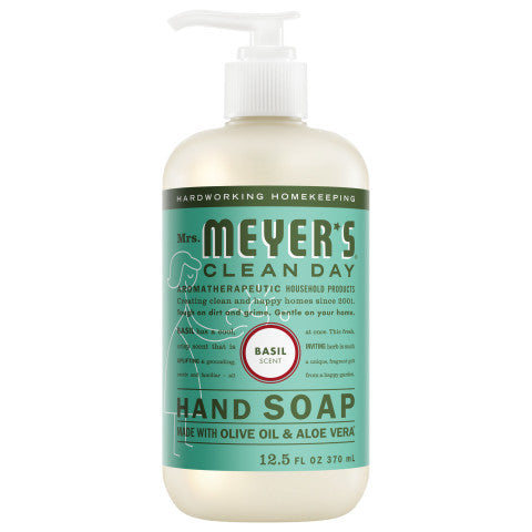 Mrs. Meyer's Basil Garden-Scented Liquid Hand Soap
