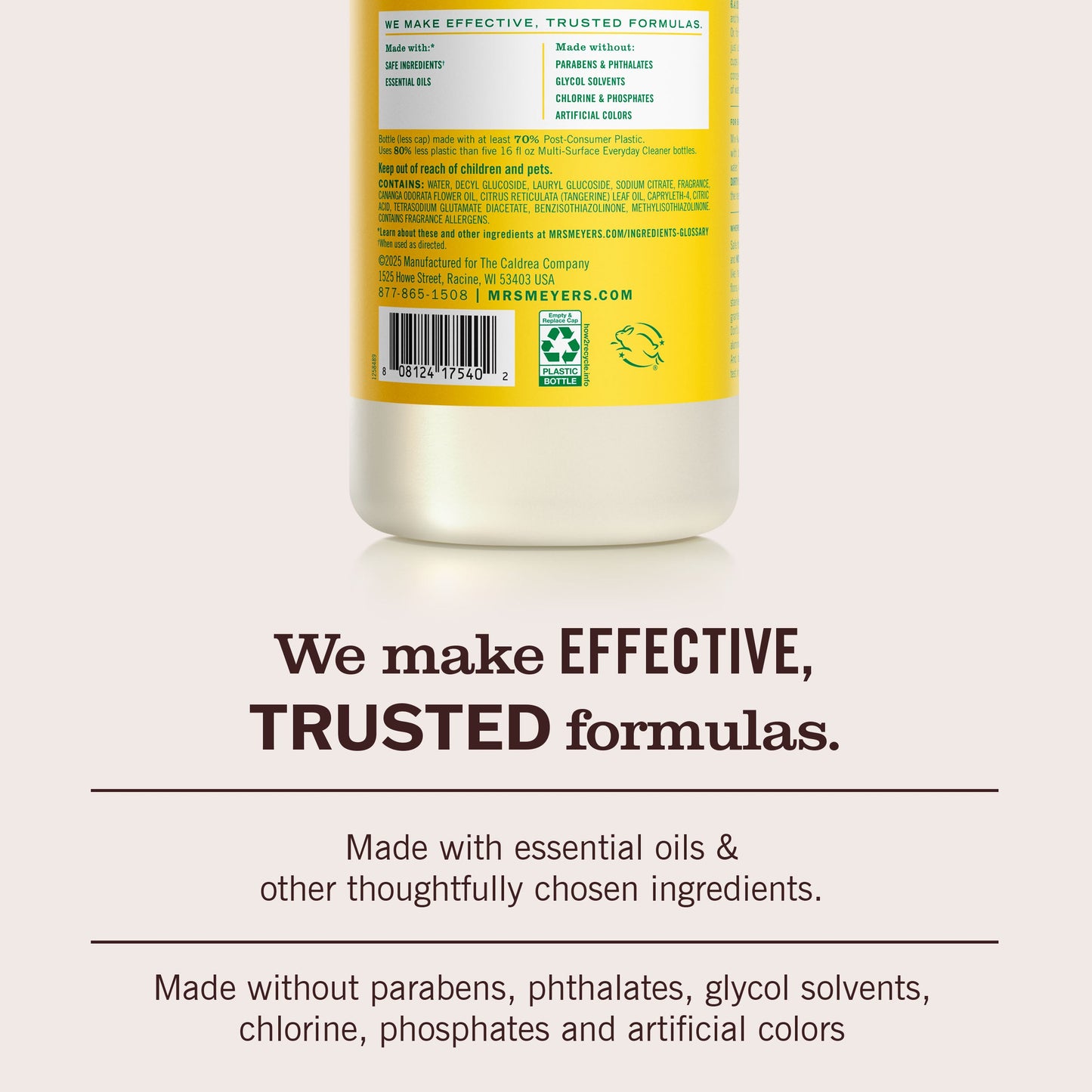 Mrs. Meyer's Honeysuckle Concentrated Multi-Surface Cleaner