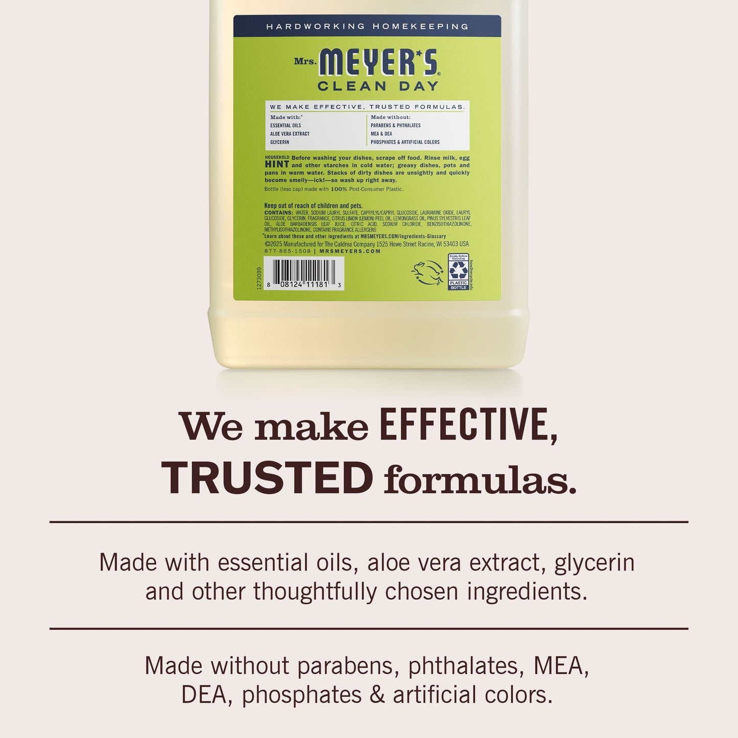 Mrs. Meyer's Lemon Verbena Refill for Liquid Dish Soap