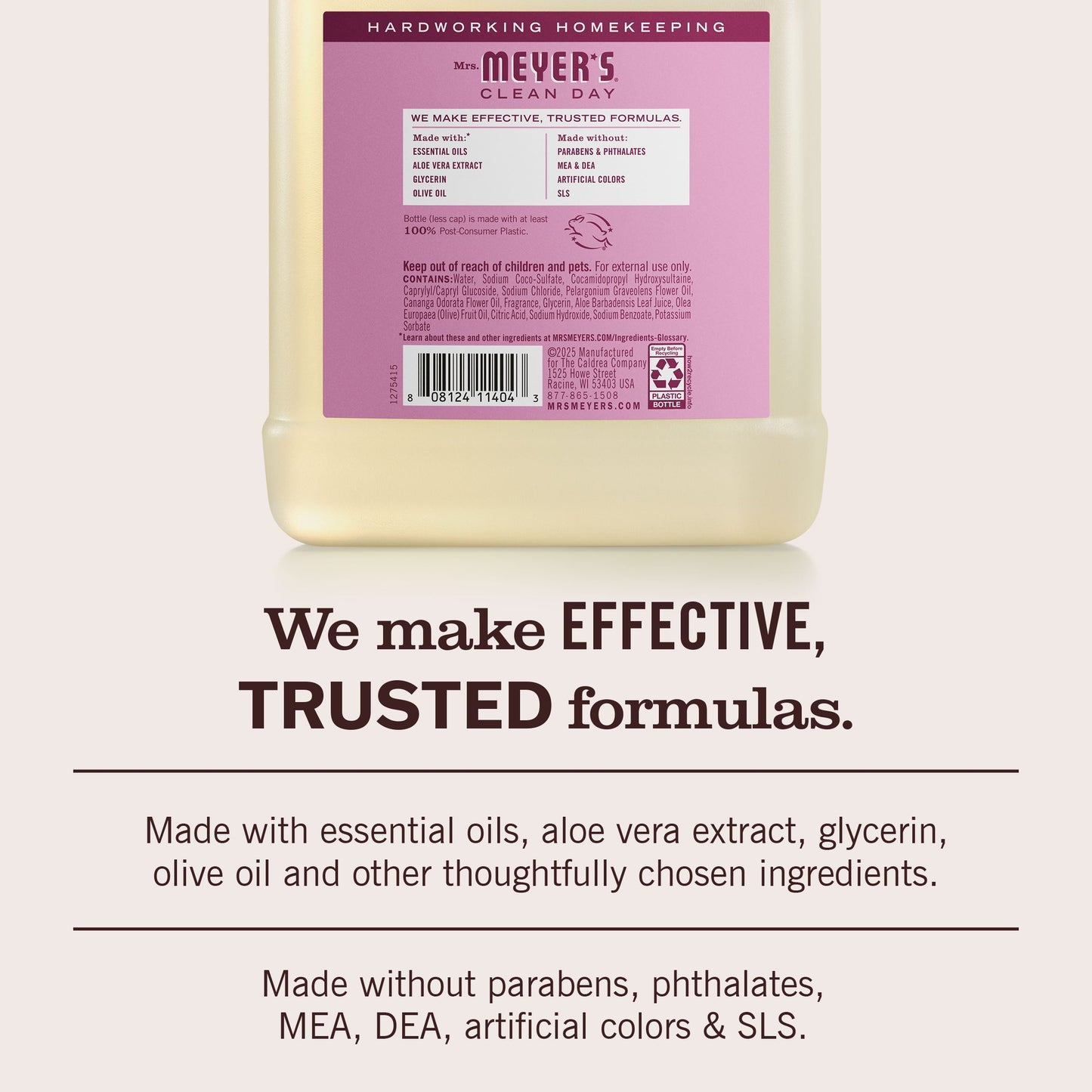 Mrs. Meyer's Peony Refill for Liquid Hand Soap