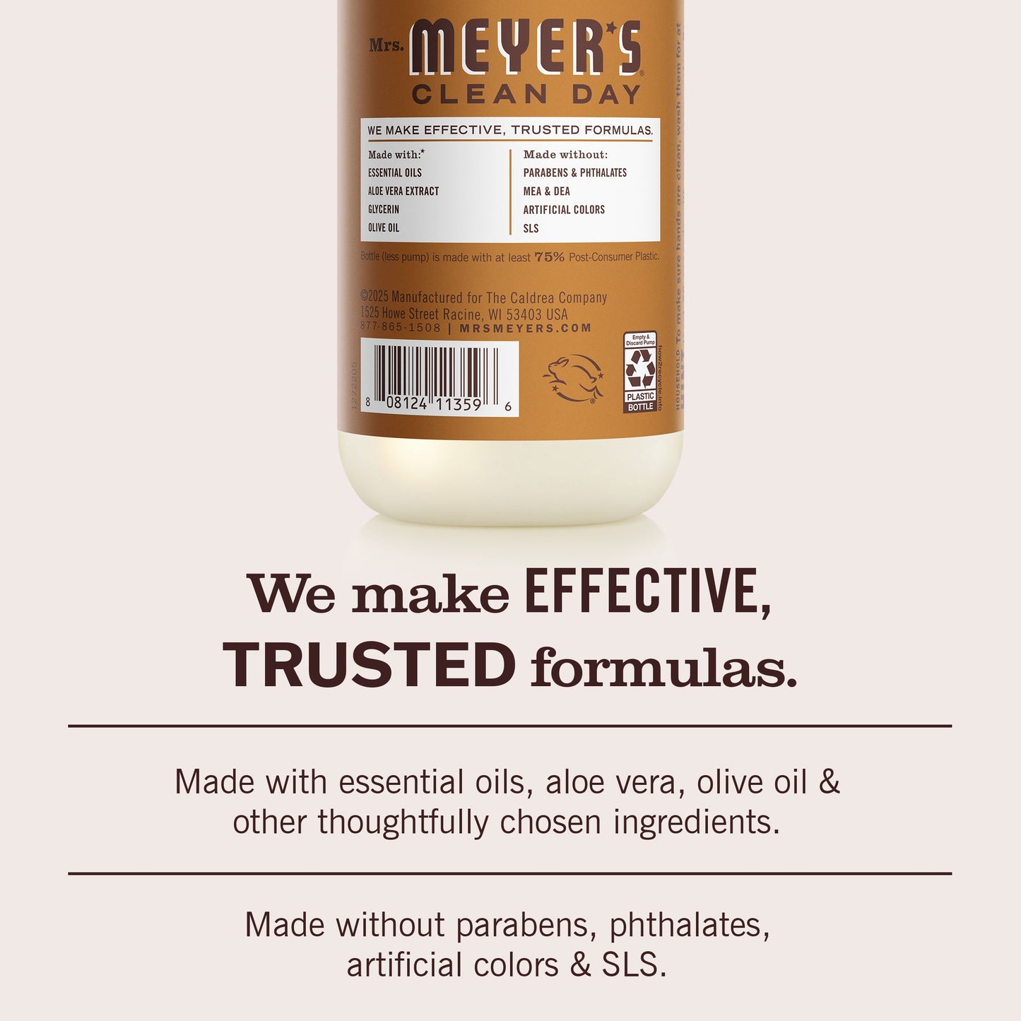 Mrs. Meyer's Acorn Spice Garden-Scented Liquid Hand Soap