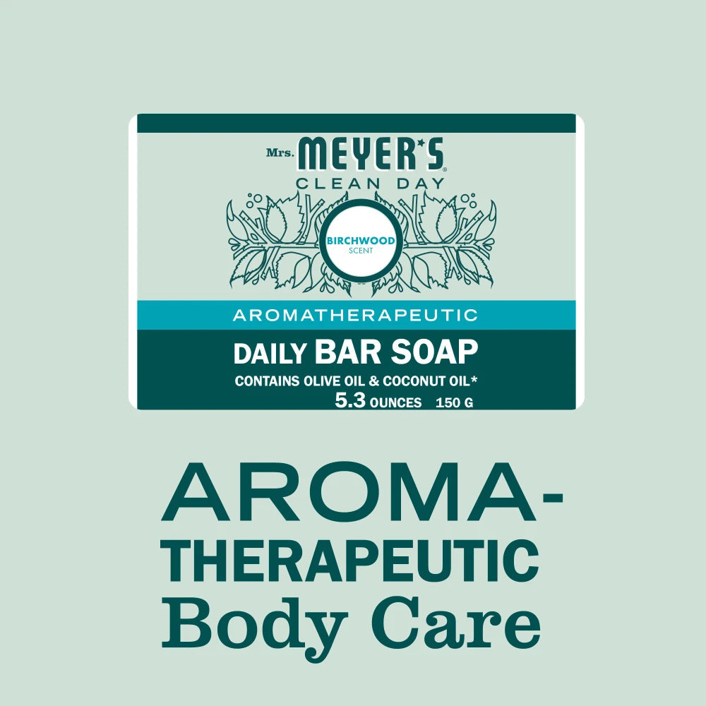 Mrs. Meyer's Birchwood Everyday Bar Soap