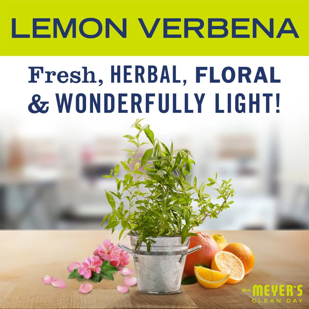 Mrs. Meyer's Lemon Verbena Garden-Scented Tin Candle