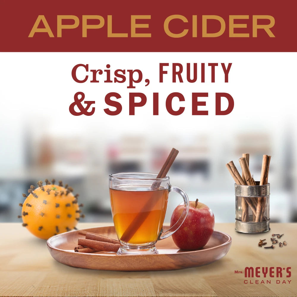 Mrs. Meyer's Apple Cider Large Scented Soy Candle