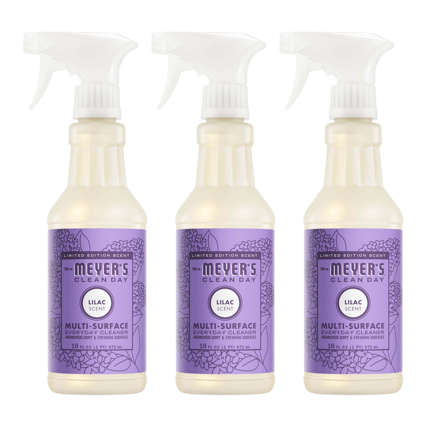 Mrs. Meyer's Lilac 3-Count Everyday Multi-Surface Cleaner Bundle