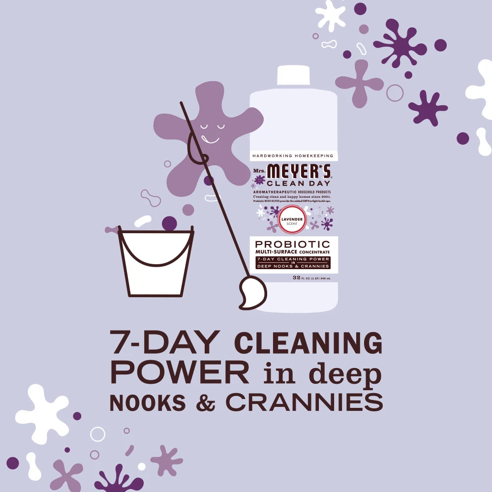 Mrs. Meyer's Lavender Concentrated Probiotic Multi-Surface Cleaner