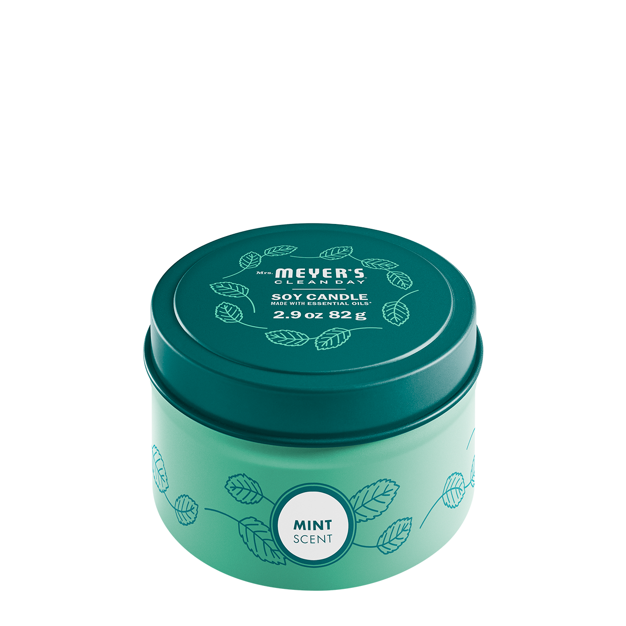 Mrs. Meyer's Mint Garden-Scented Tin Candle