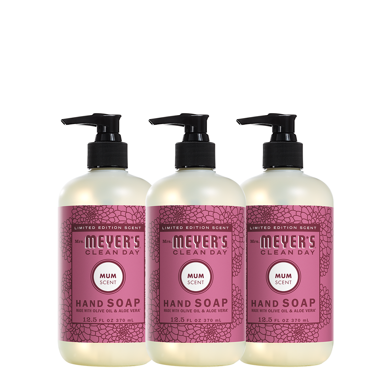 Mrs. Meyer's Mum 3-Count Liquid Hand Soap Bundle
