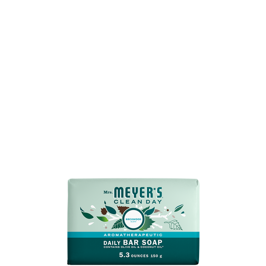 Mrs. Meyer's Birchwood Everyday Bar Soap