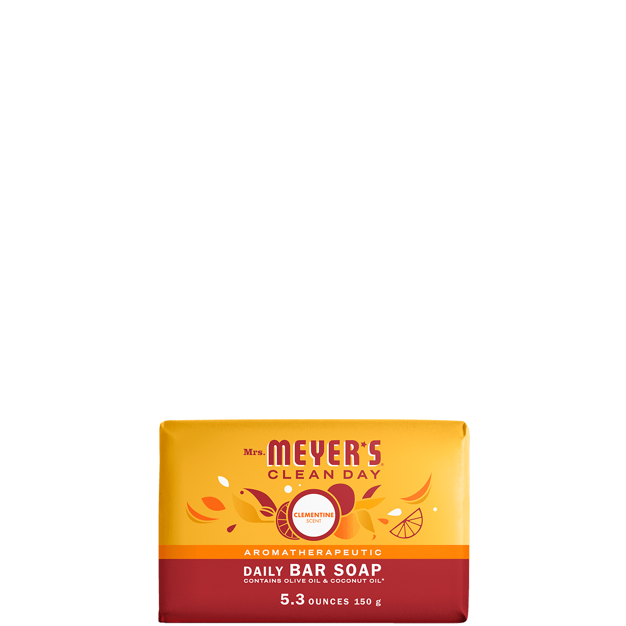 Mrs. Meyer's Clementine Everyday Bar Soap