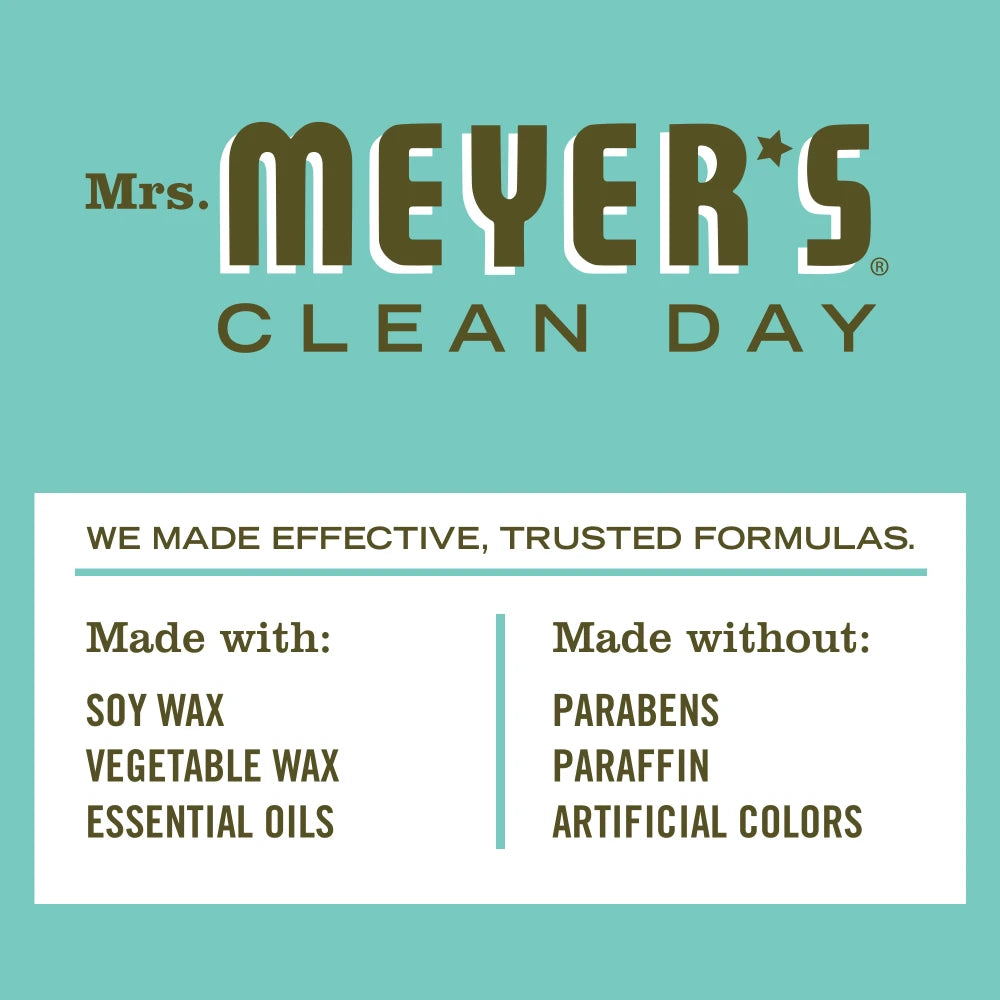 Mrs. Meyer's Basil Garden-Scented Tin Candle