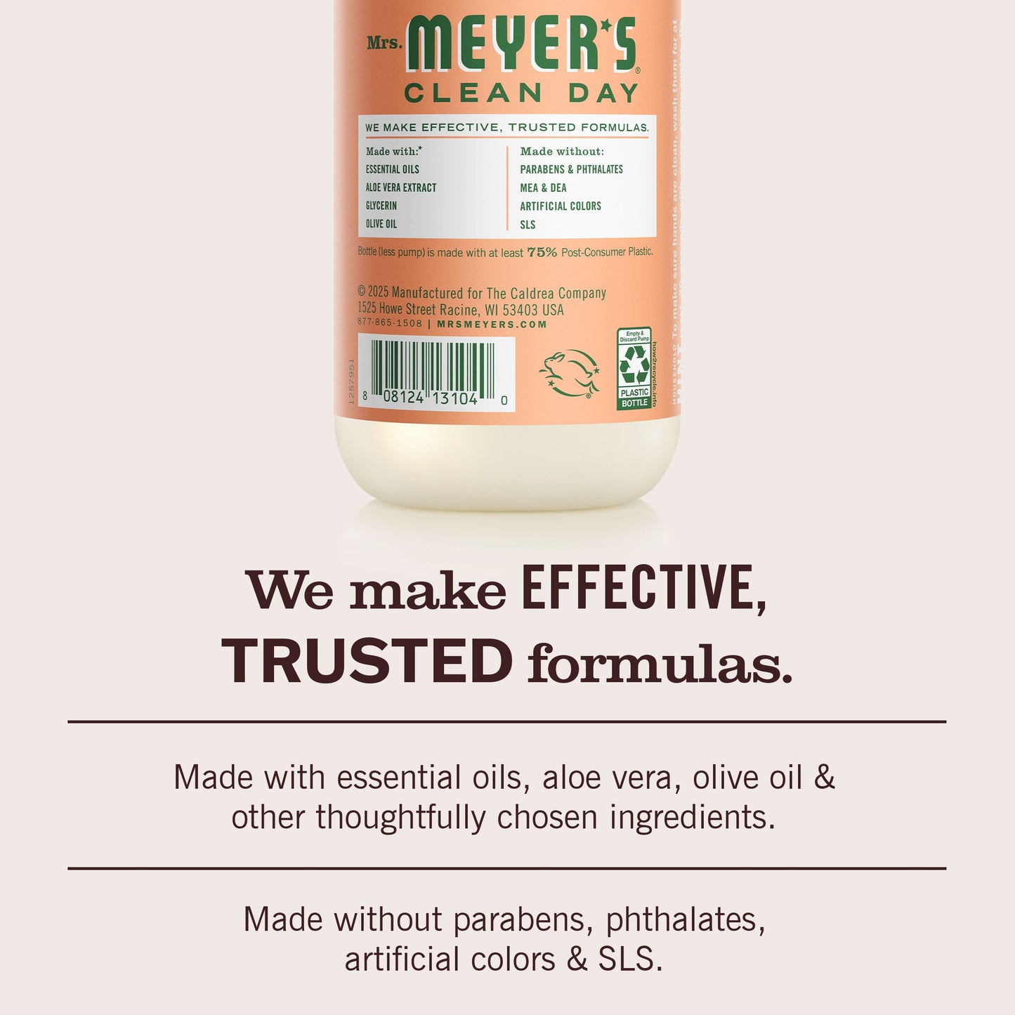 Mrs. Meyer's Geranium Garden-Scented Liquid Hand Soap
