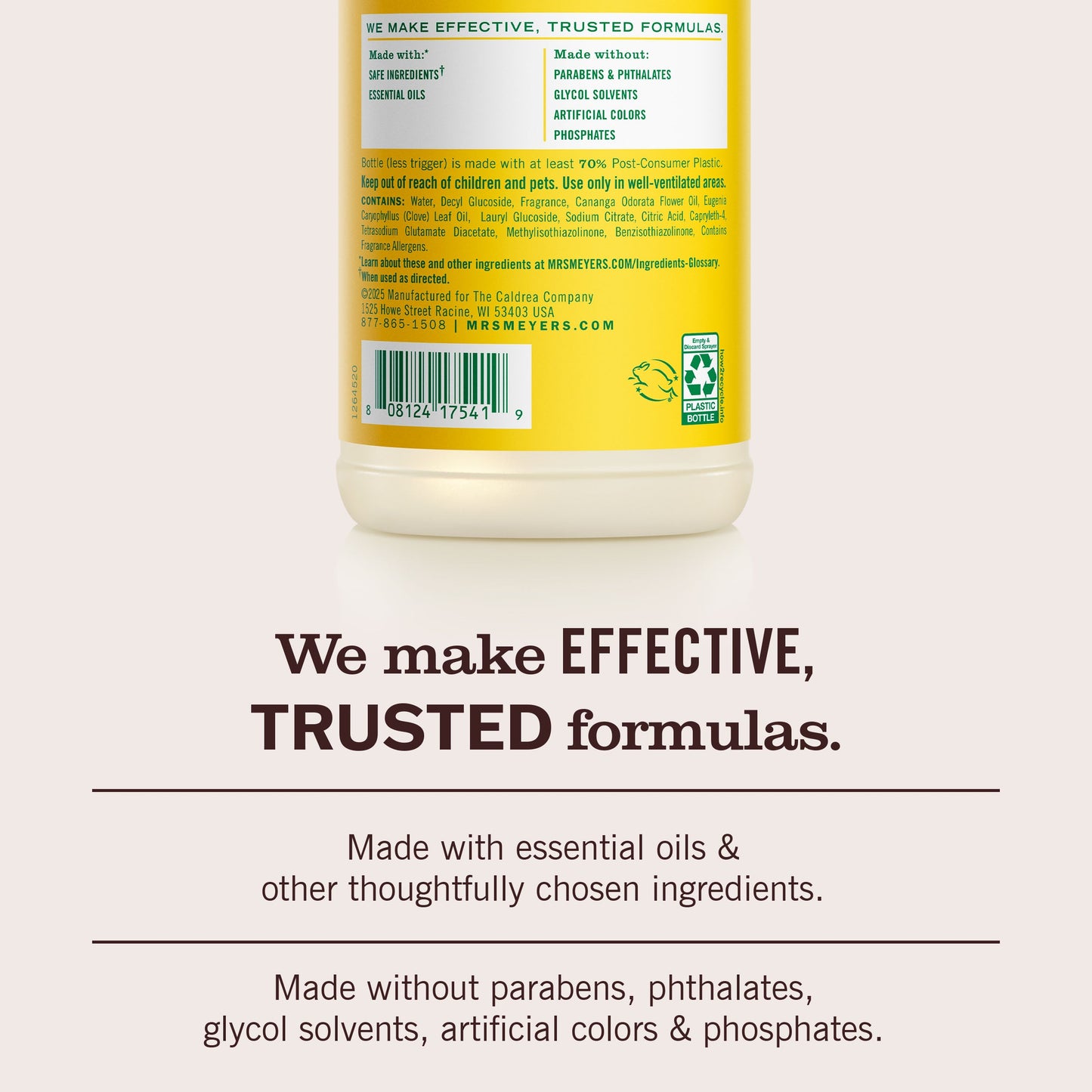 Mrs. Meyer's Honeysuckle Everyday Multi-Surface Cleaning Spray